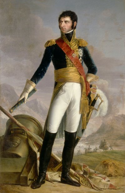 Jean Baptiste Bernadotte, Marshal of France, King of Sweden and Norway, 1818 by Joseph Nicolas Jouy